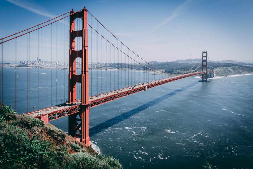 View of Golden Gate Bridge during daytime
